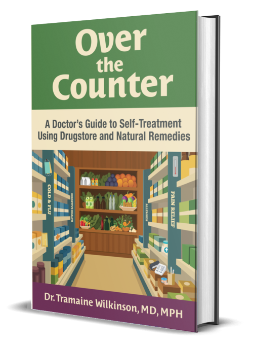 Over the Counter, A Doctor’s Guide to Self-Treatment Using Drugstore and Natural Remedies 3D cover