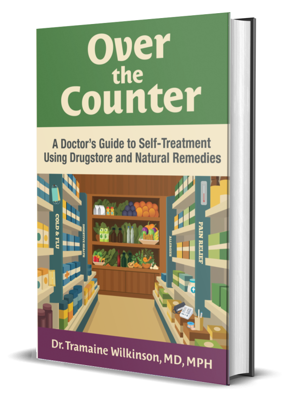 Over the Counter, A Doctor’s Guide to Self-Treatment Using Drugstore and Natural Remedies 3D cover